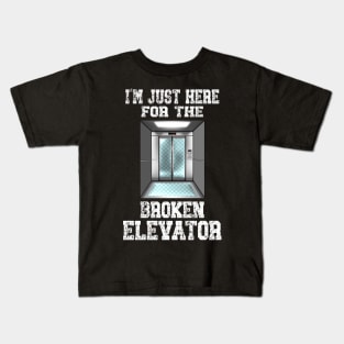 Elevator Mechanic Kids T-Shirt